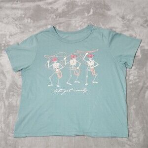 Zoe + Liv Let’s Get Rowdy Short Sleeve Tee T-Shirt size XXL